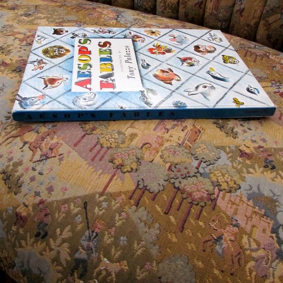 AESOP'S FABLES 1954 VINTAGE EXCELLENT HARDCOVER w TONY PALAZZO ART, DOUBLDAY - Picture 15 of 15